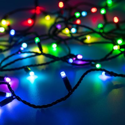 Светодиодная гирлянда ARD-STRING-CLASSIC-10000-BLACK-95LED-LIVE RGBW-DMX