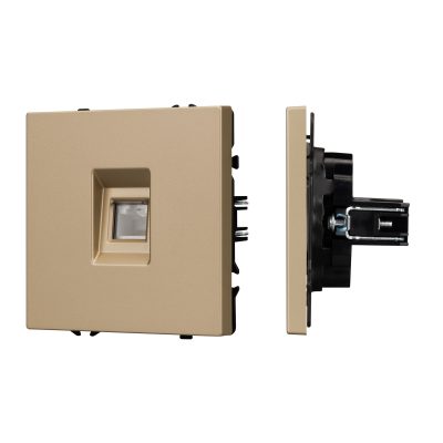 Механизм компьютерной розетки SCT-NOBE-MPC1-SFPL-GD