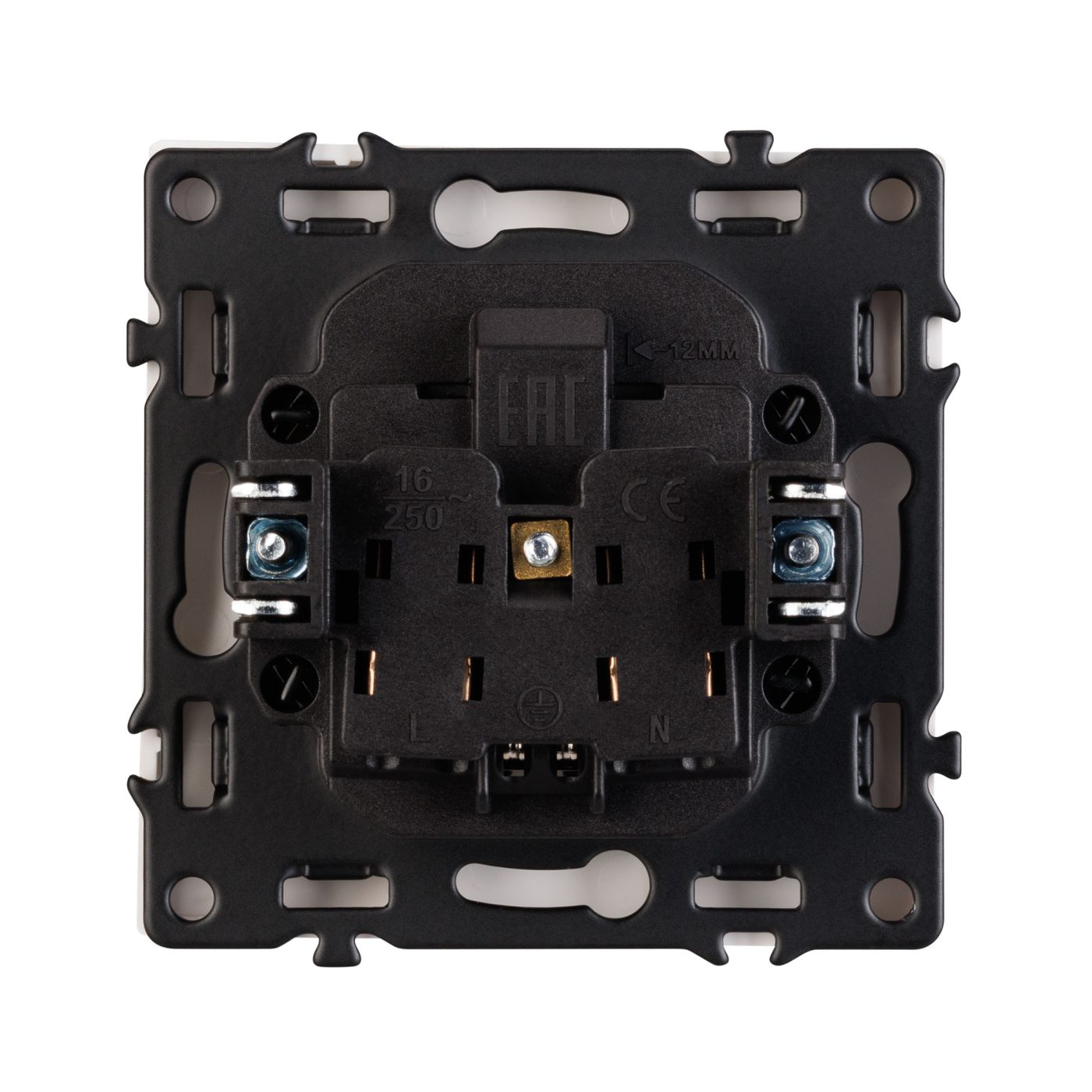 Механизм электрической розетки SCT-NOBE-MEU1-SFPL-WH
