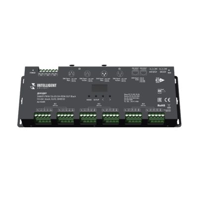 INTELLIGENT ARLIGHT Декодер SMART-PWM-124-83-SH-RDM-SUF Black