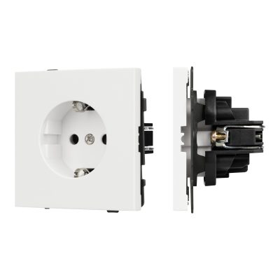 Механизм электрической розетки SCT-TENDO-MEU1-SFPL-WH