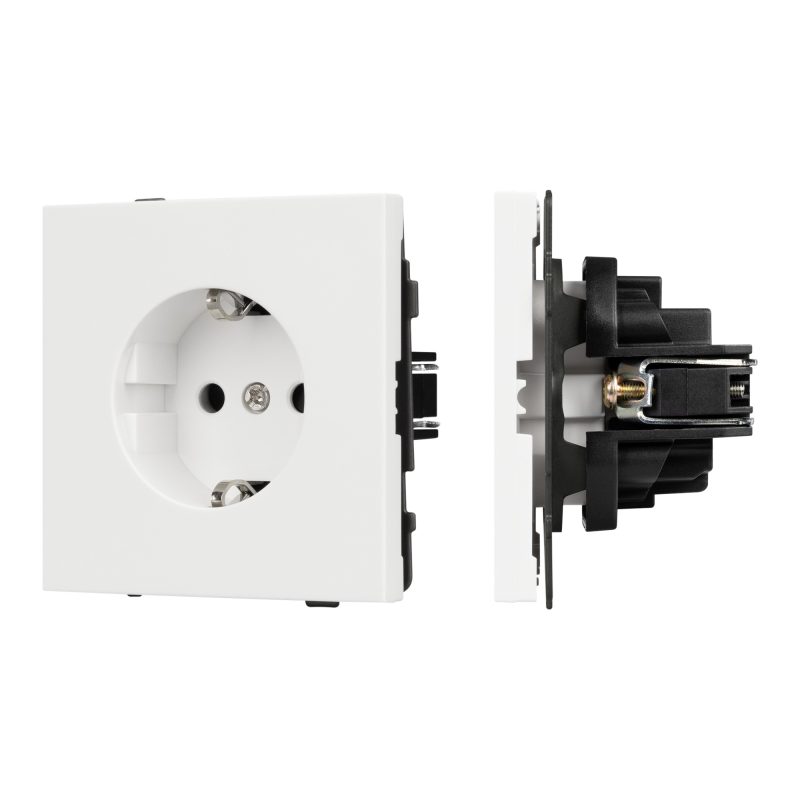 Механизм электрической розетки SCT-TENDO-MEU1-SFPL-WH