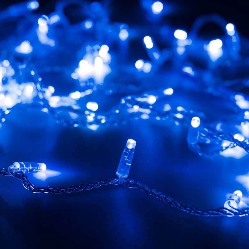 Светодиодная гирлянда ARD-STRING-CLASSIC-10000-CLEAR-100LED-STD BLUE