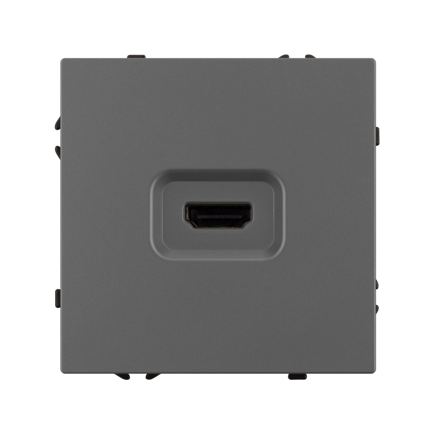 Механизм HDMI розетки SCT-NOBE-MHD1-SFPL-GR