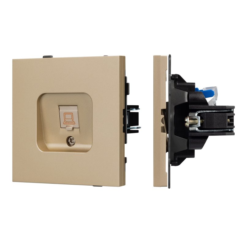 Механизм компьютерной розетки SCT-TENDO-MPC1-SFPL-GD