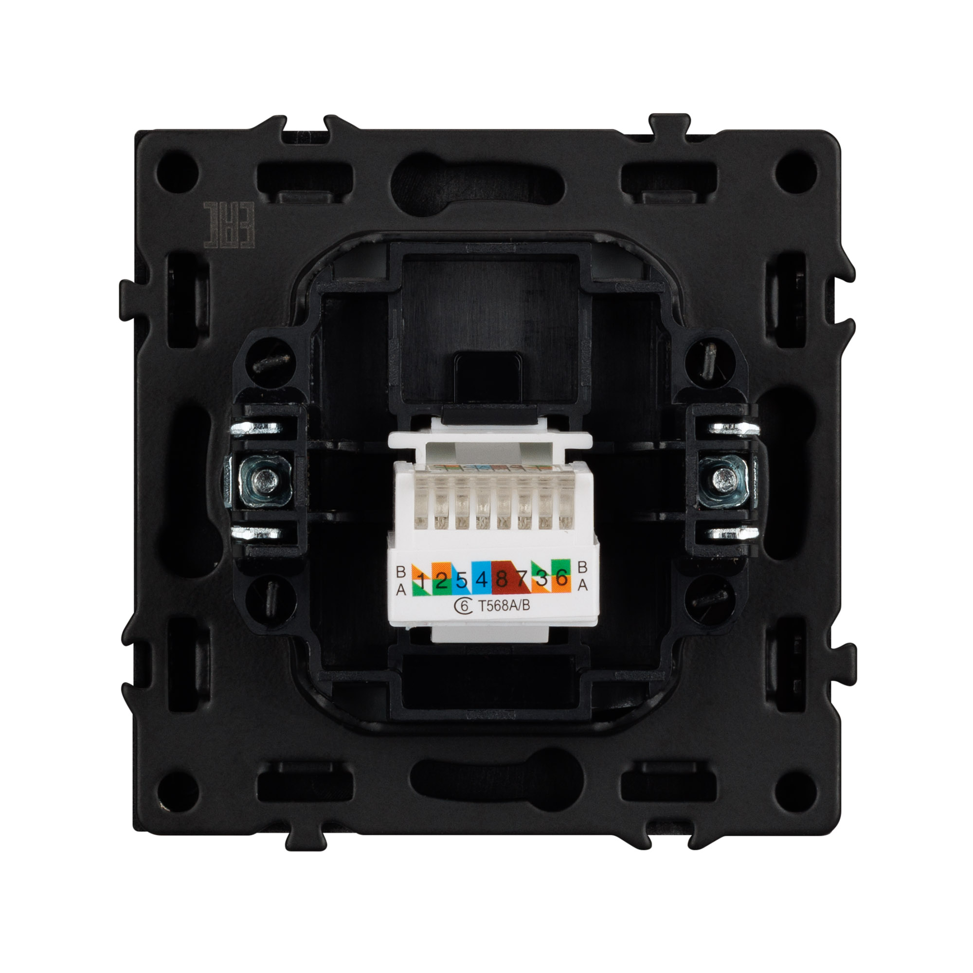 Механизм компьютерной розетки SCT-NOBE-MPC1-SFPL-BK