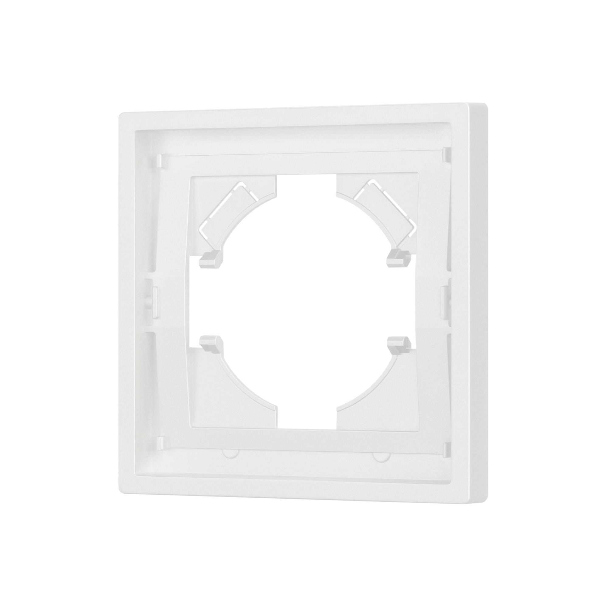 Рамка пластиковая FRM-TENDO-PL-1-WH