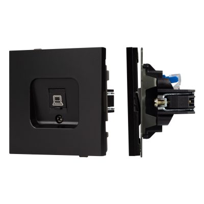 Механизм компьютерной розетки SCT-TENDO-MPC1-PL-BK