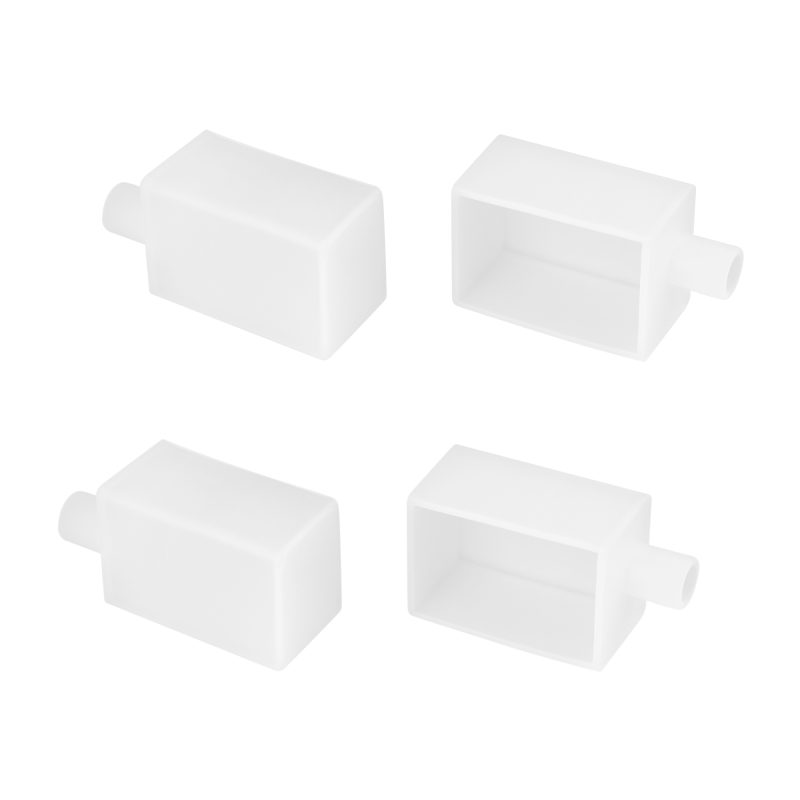 Заглушка WPH-FLEX-3020-90 WHITE с отверстием