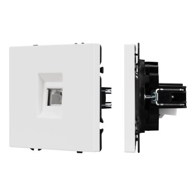 Механизм телефонной розетки SCT-NOBE-MTL1-SFPL-WH