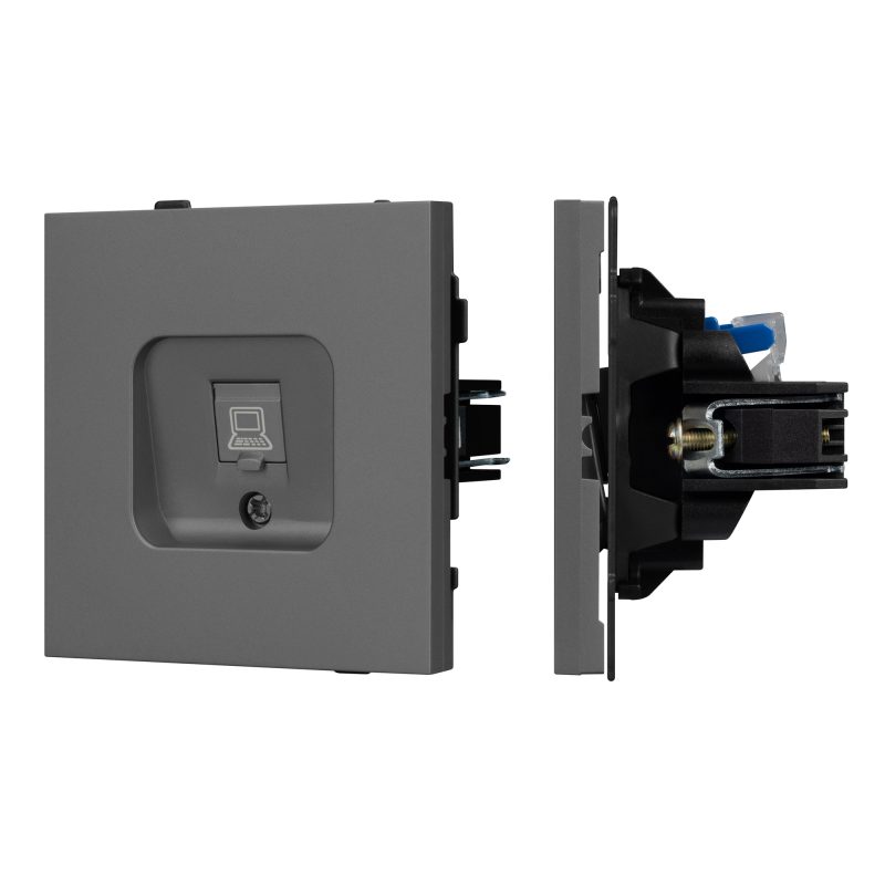 Механизм компьютерной розетки SCT-TENDO-MPC1-SFPL-GR
