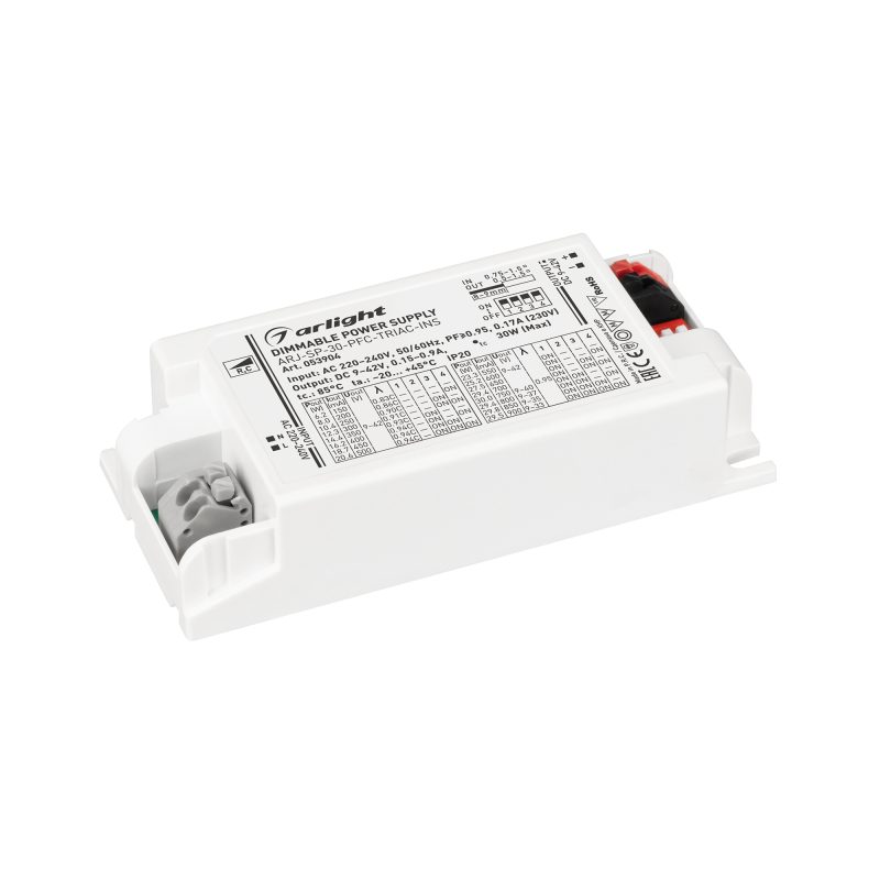 Блок питания ARJ-SP-30-PFC-TRIAC-INS