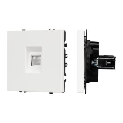 Механизм компьютерной розетки SCT-NOBE-MPC1-SFPL-WH