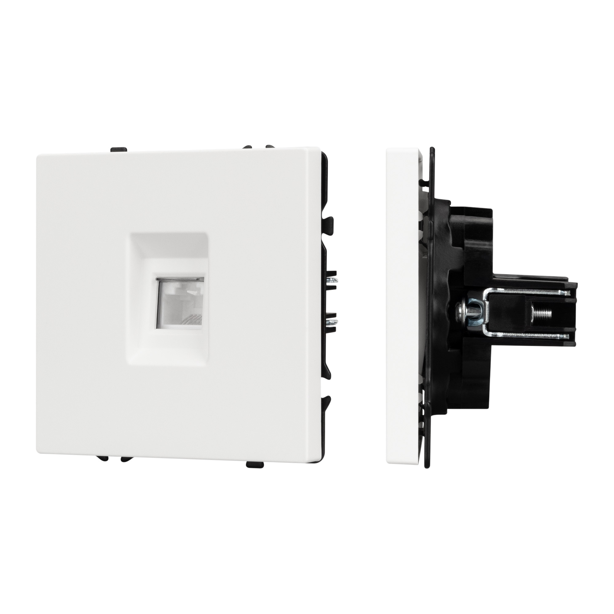 Механизм компьютерной розетки SCT-NOBE-MPC1-SFPL-WH