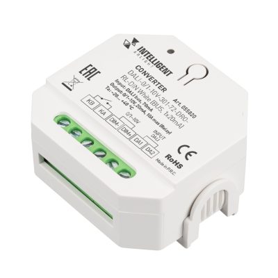 INTELLIGENT ARLIGHT Конвертер DALI-0/1-10V-301-72-DRO-RL-DIN White