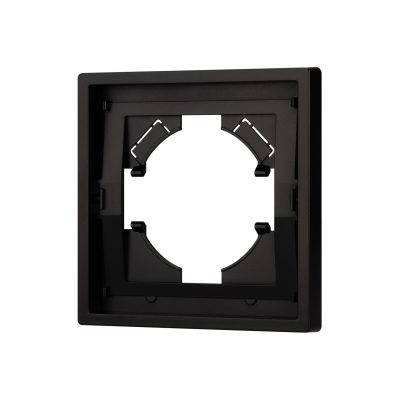 Рамка пластиковая FRM-TENDO-PL-1-BK