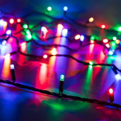 Светодиодная гирлянда ARD-STRING-CLASSIC-10000-BLACK-100LED-LIVE RGB