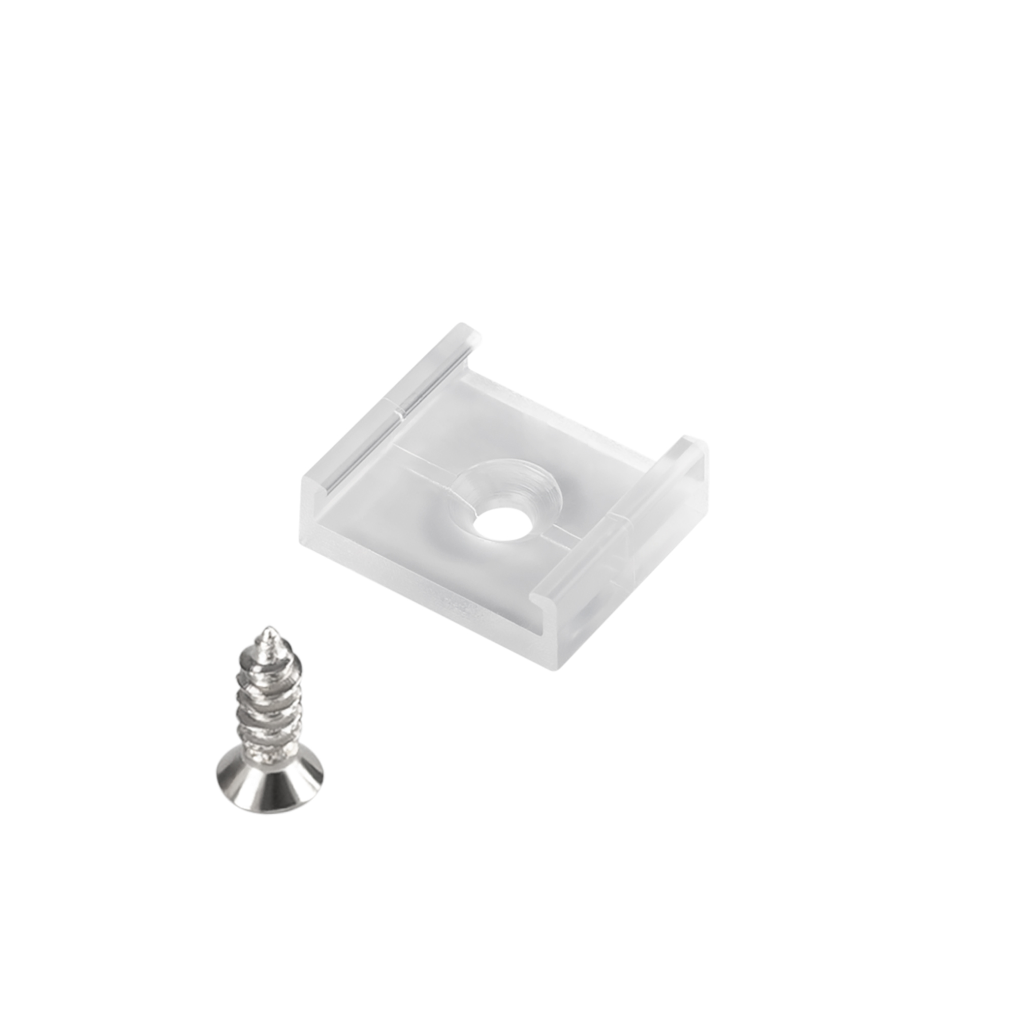 Держатель ARL-WAVE-16x15mm-CLIP-P CLEAR
