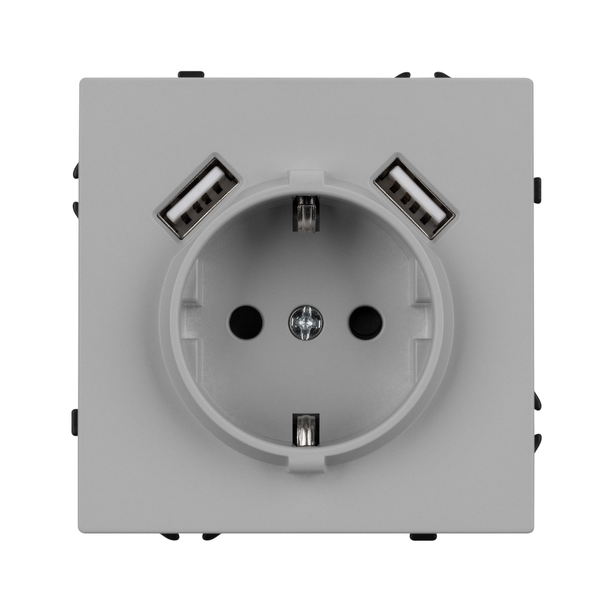 Механизм розетки с USB зарядкой SCT-NOBE-MUAA-SFPL-IS