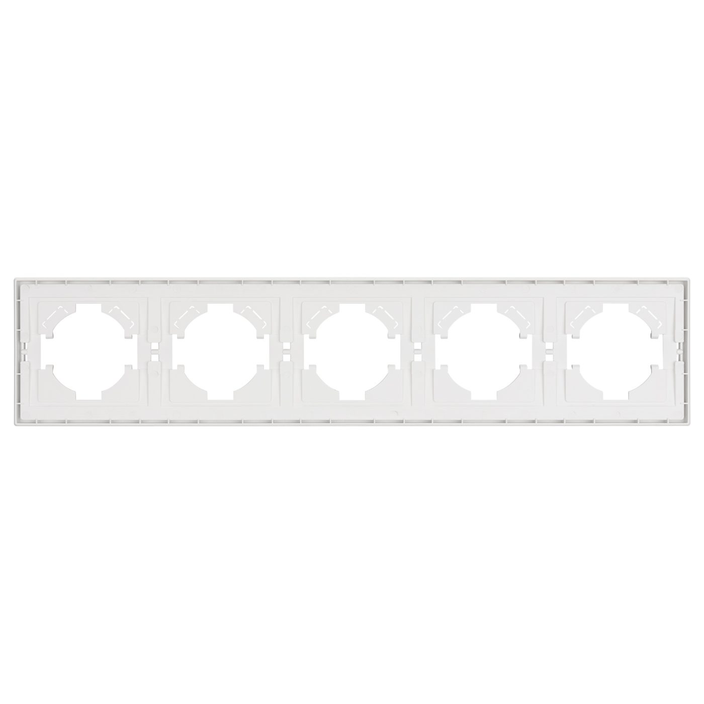 Рамка пластиковая FRM-TENDO-SFPL-5-WH