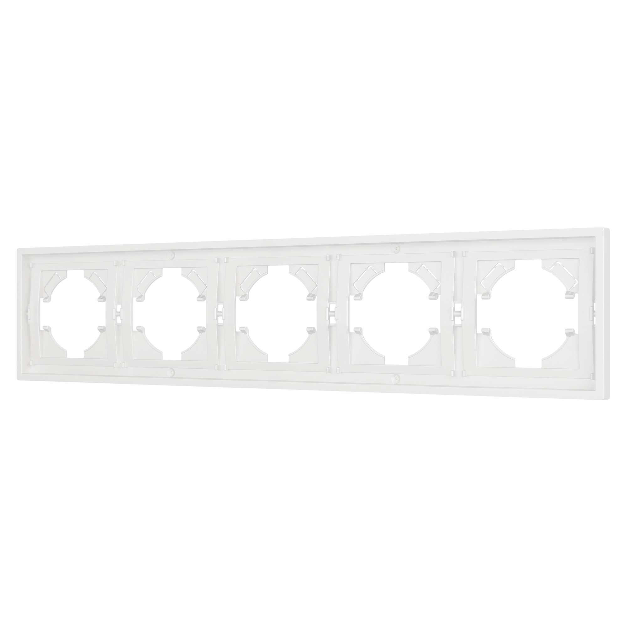 Рамка пластиковая FRM-TENDO-SFPL-5-WH