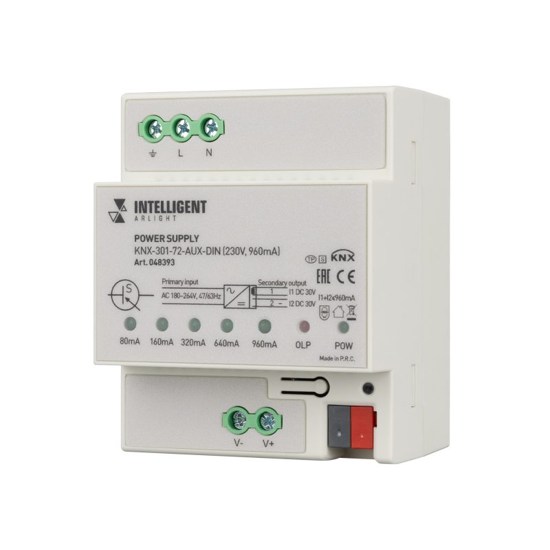 INTELLIGENT ARLIGHT Блок питания шины KNX-301-72-AUX-DIN