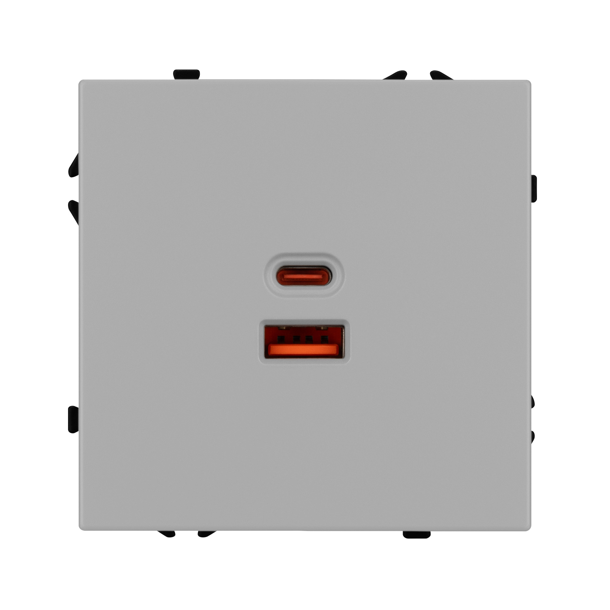 Механизм розетки с быстрой USB зарядкой SCT-NOBE-MUAC-SFPL-FC-IS