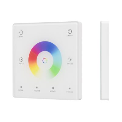 INTELLIGENT ARLIGHT Сенсорная панель SMART-SPI-801-11-4SC-RGBW-SUF White