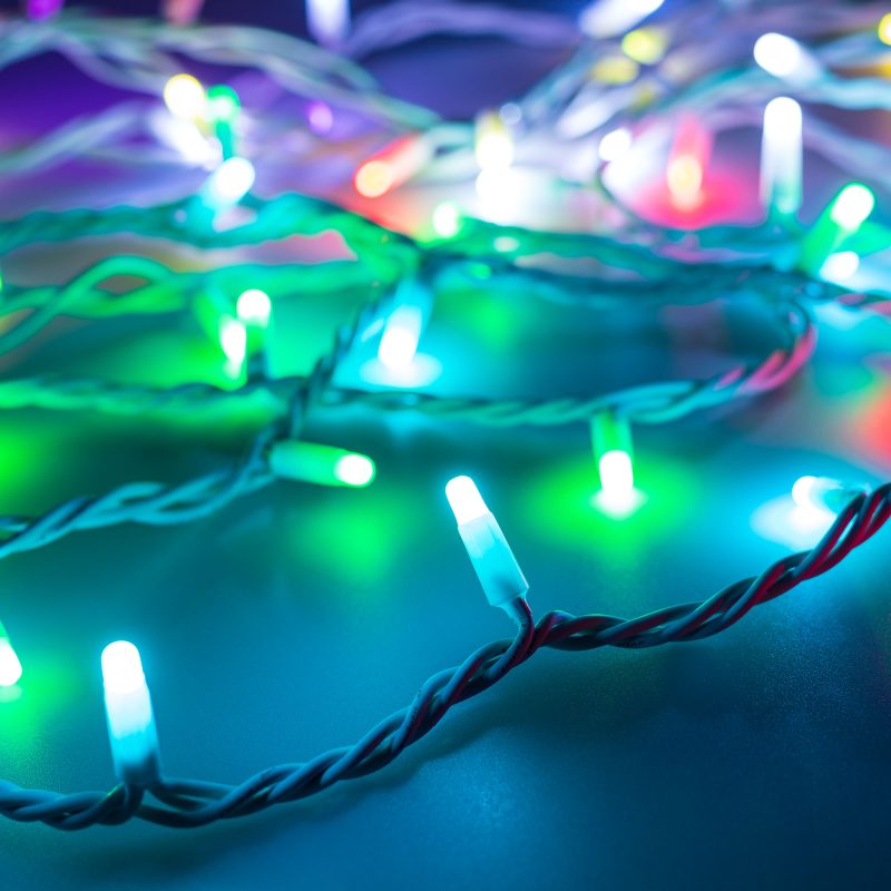 Светодиодная гирлянда ARD-STRING-PRO-10000-WHITE-100LED-MILK-LIVE RGB-DMX
