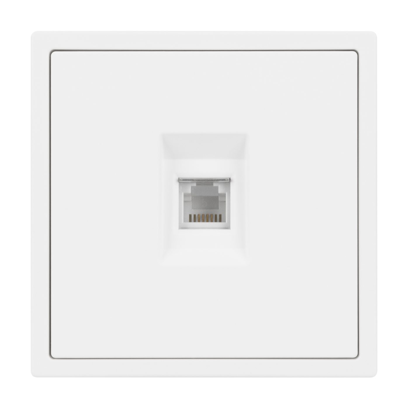 Механизм телефонной розетки SCT-NOBE-MTL1-SFPL-WH