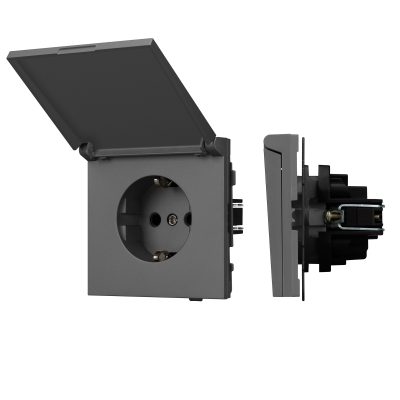 Механизм розетки влагозащищённый SCT-TENDO-MCP-SFPL-GR