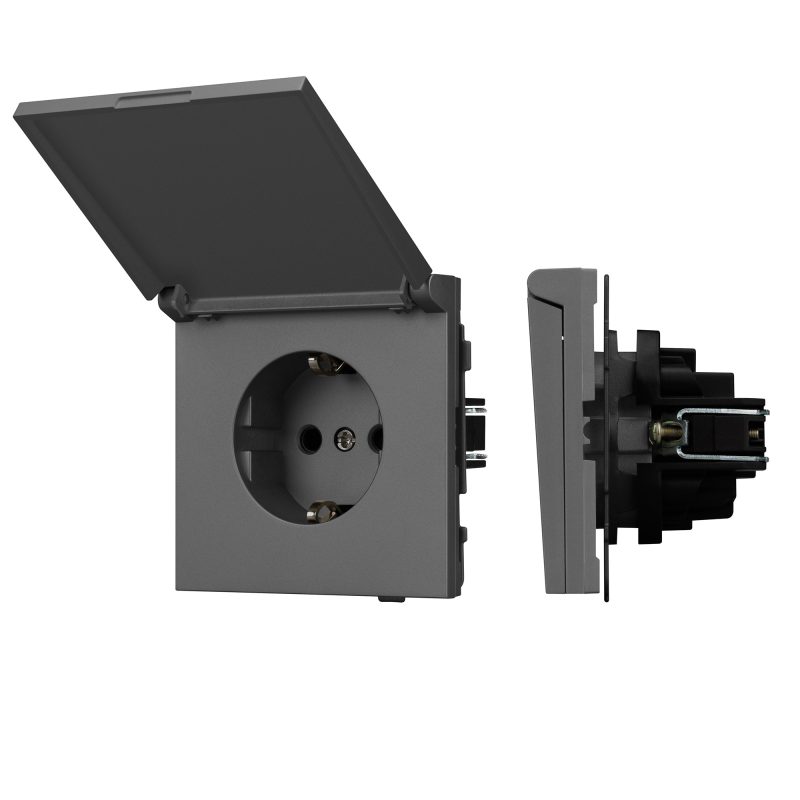 Механизм розетки влагозащищённый SCT-TENDO-MCP-SFPL-GR