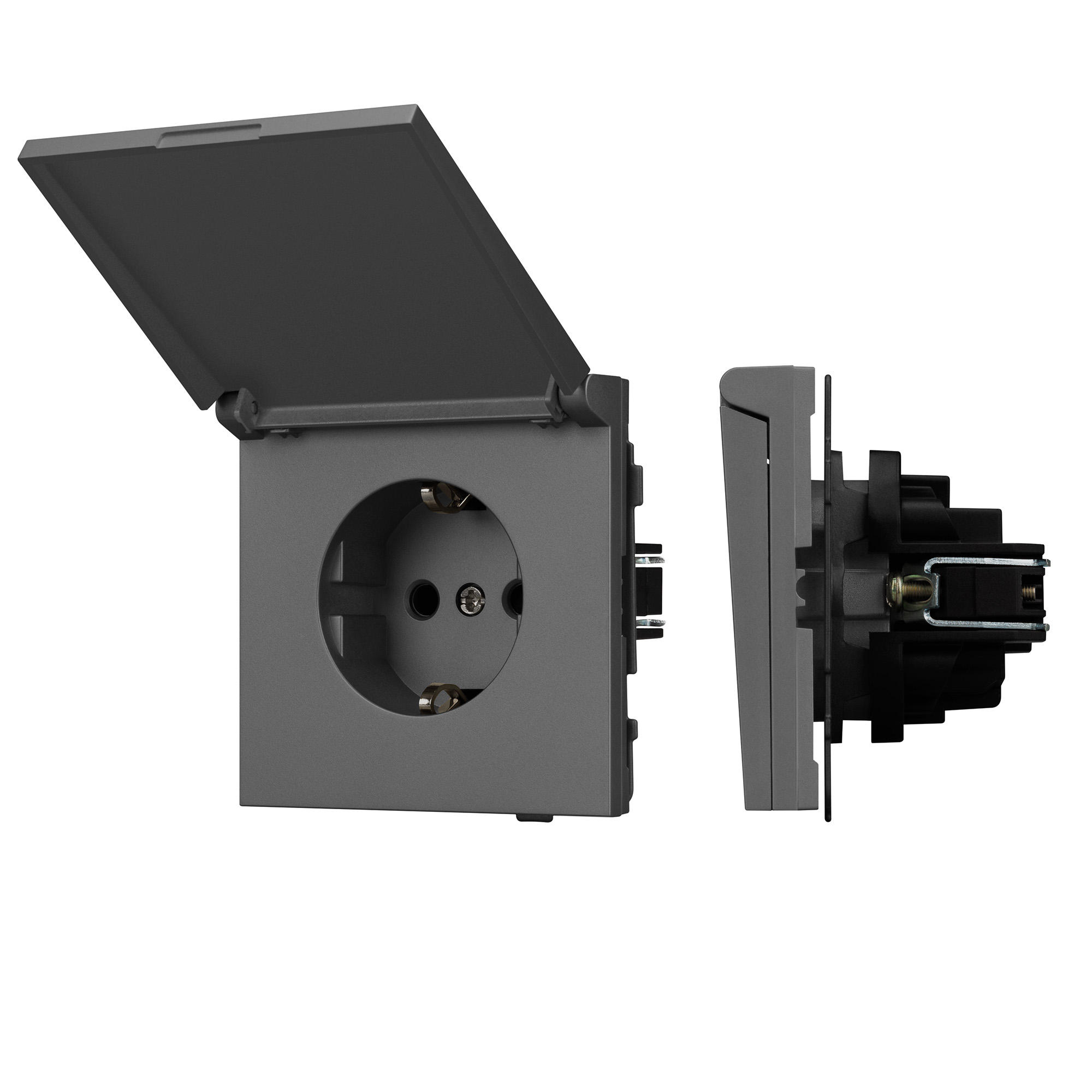 Механизм розетки влагозащищённый SCT-TENDO-MCP-SFPL-GR
