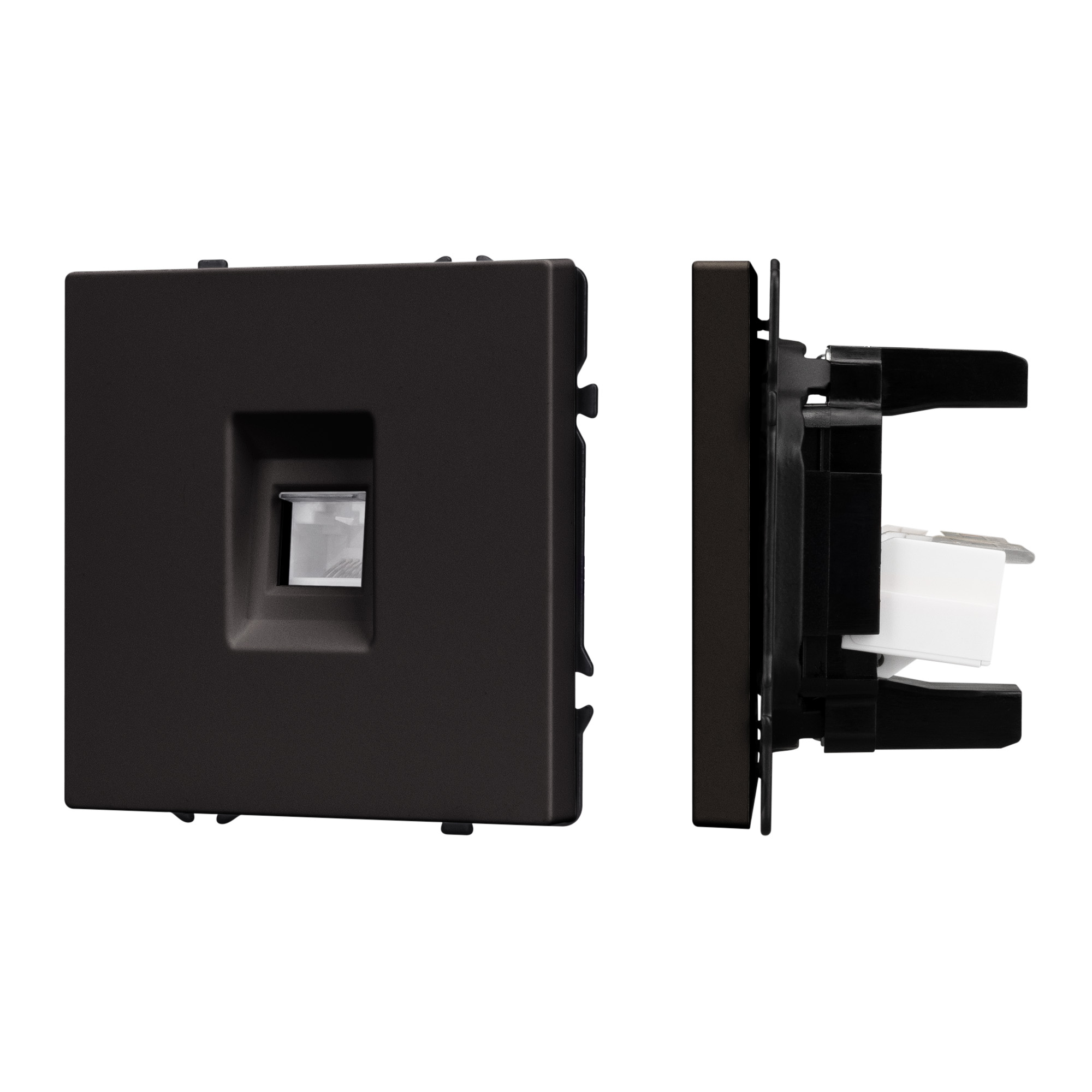 Механизм компьютерной розетки SCT-NOBE-MPC1-SFPL-BK