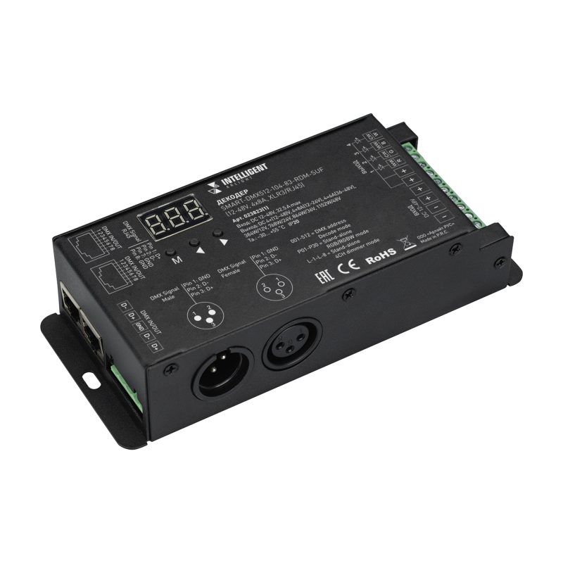 INTELLIGENT ARLIGHT Декодер SMART-DMX512-104-83-RDM-SUF