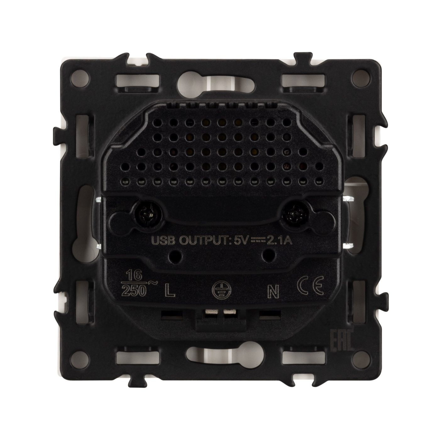 Механизм розетки с USB зарядкой SCT-NOBE-MUAA-SFPL-IS