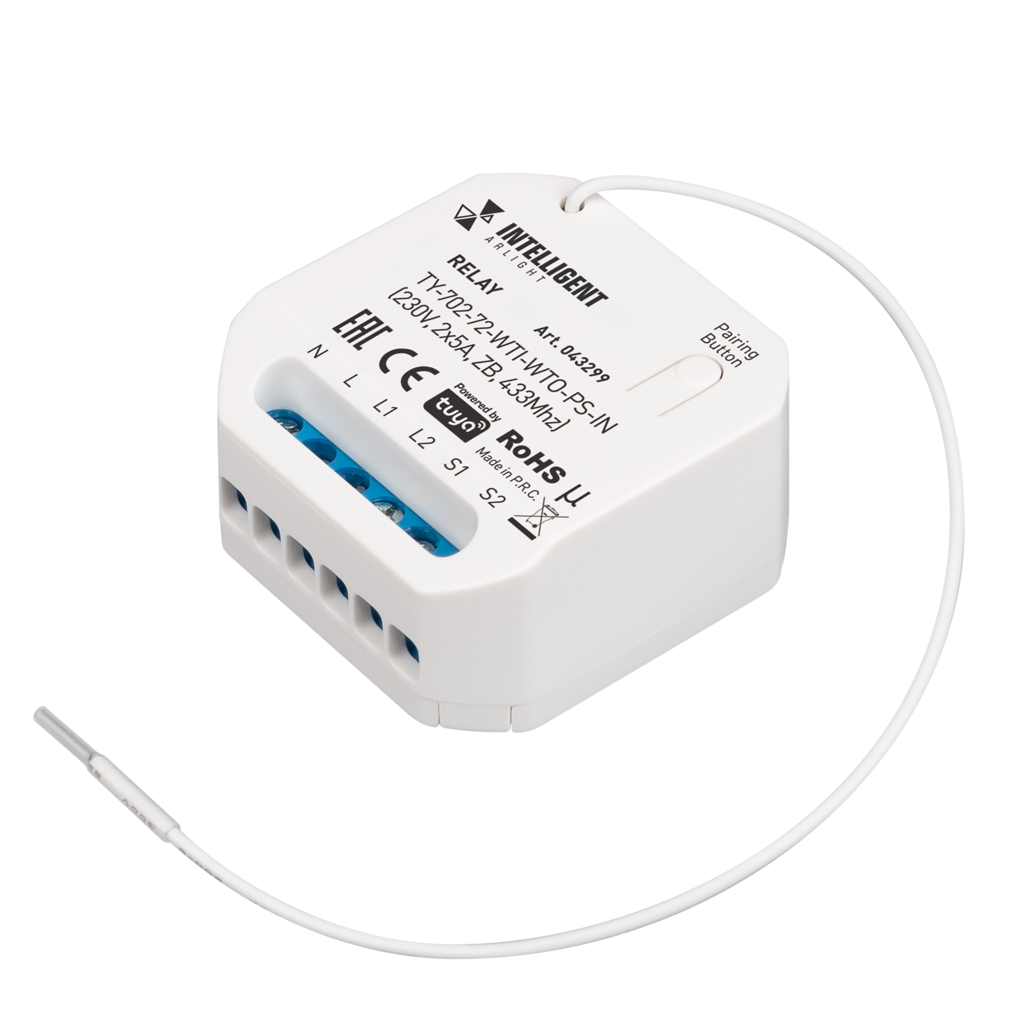 INTELLIGENT ARLIGHT Релейный модуль TY-702-72-WTI-WTO-PS-IN