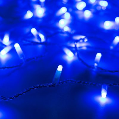 Светодиодная гирлянда ARD-STRING-CLASSIC-10000-BLUE-100LED-MILK-FLASH Blue