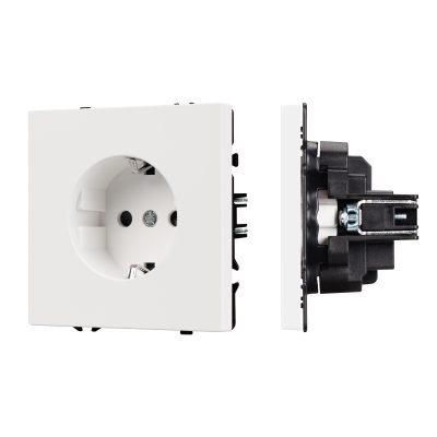Механизм электрической розетки SCT-NOBE-MEU1-SFPL-WH