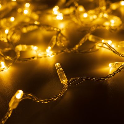 Светодиодная гирлянда ARD-STRING-CLASSIC-10000-CLEAR-100LED-FLASH Warm/Warm