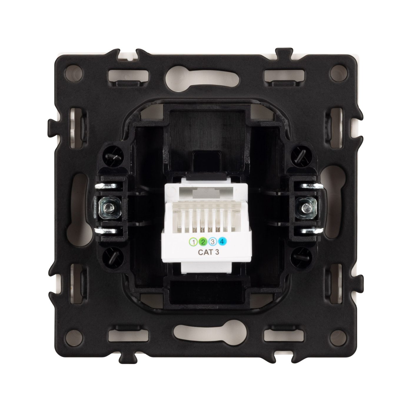 Механизм телефонной розетки SCT-NOBE-MTL1-SFPL-CA