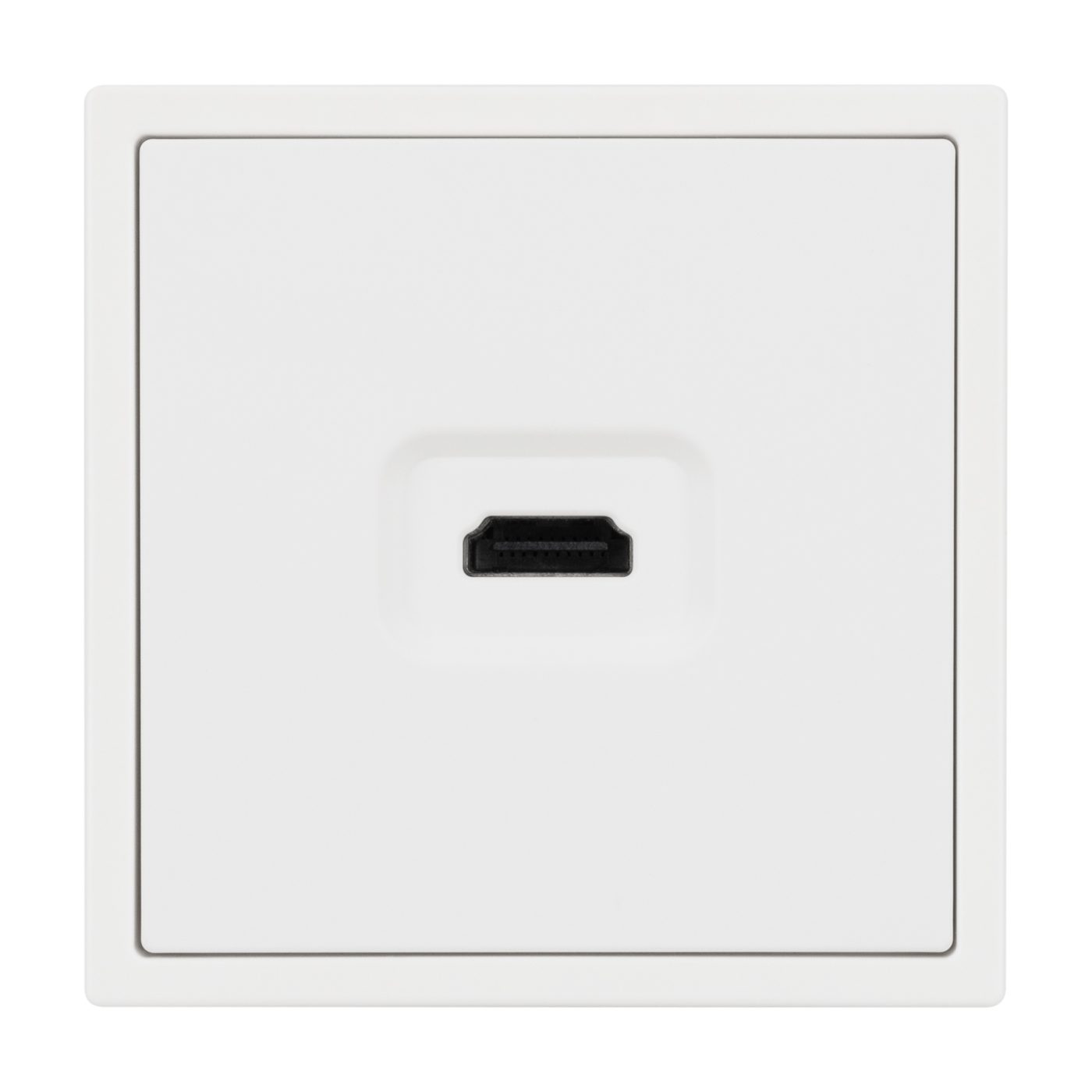 Механизм HDMI розетки SCT-NOBE-MHD1-SFPL-WH