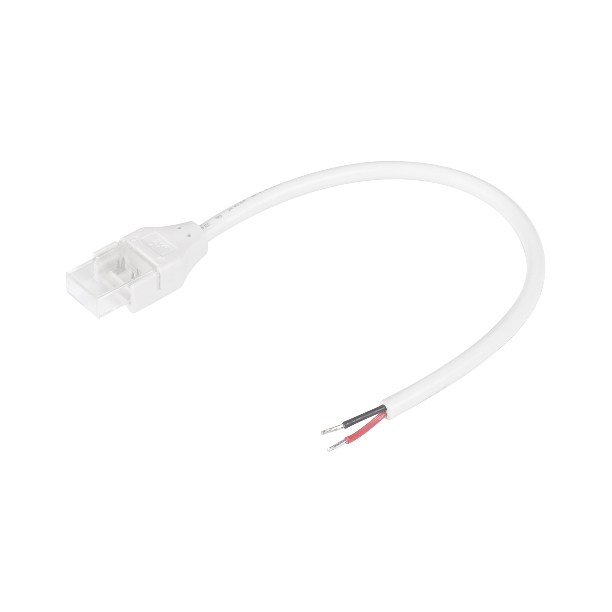 Коннектор питания COB-MONO-8mm-2pin-STW-IP68