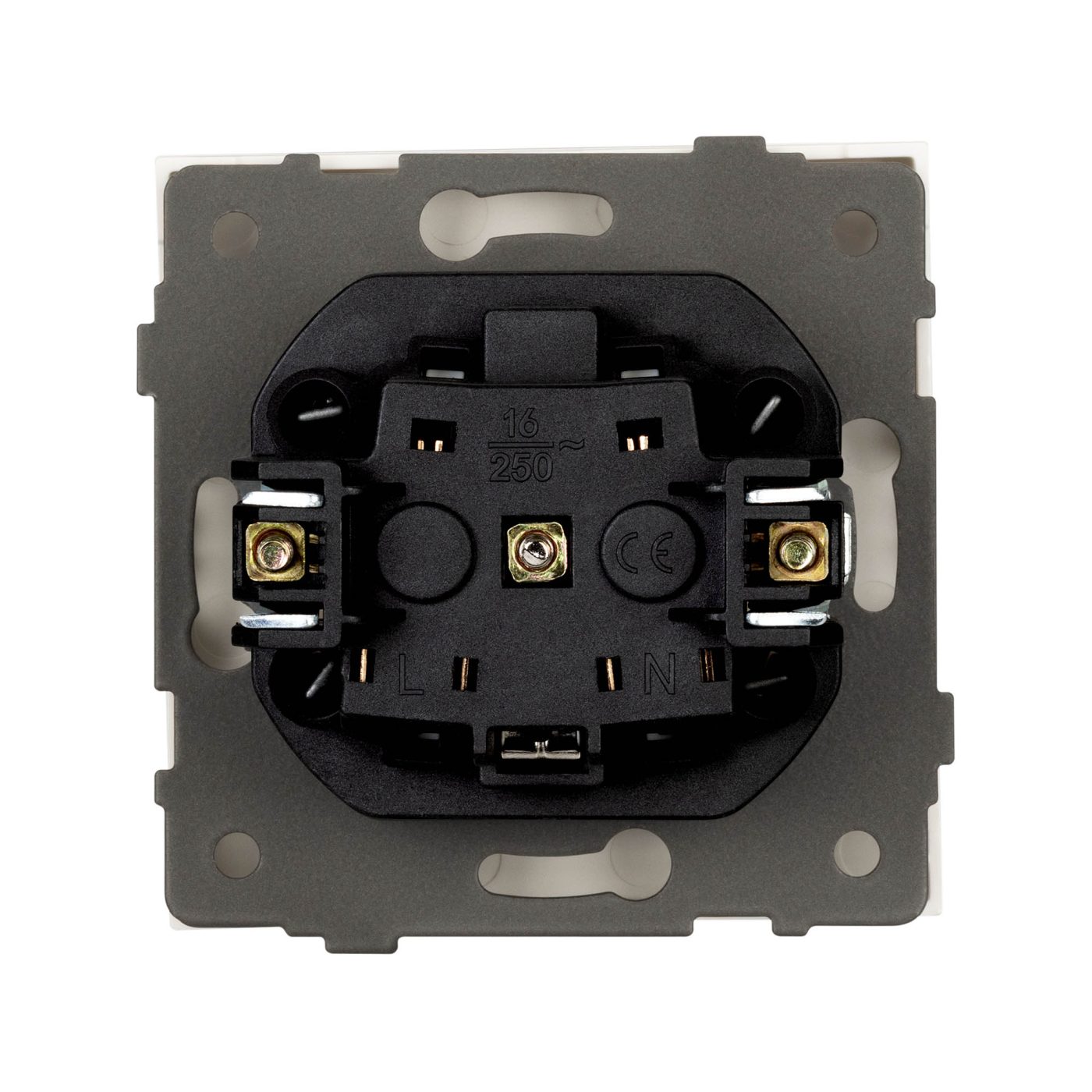 Механизм розетки влагозащищённый SCT-TENDO-MCP-SFPL-WH
