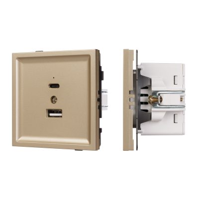 Механизм USB розетки SCT-TENDO-MUAC-SFPL-GD