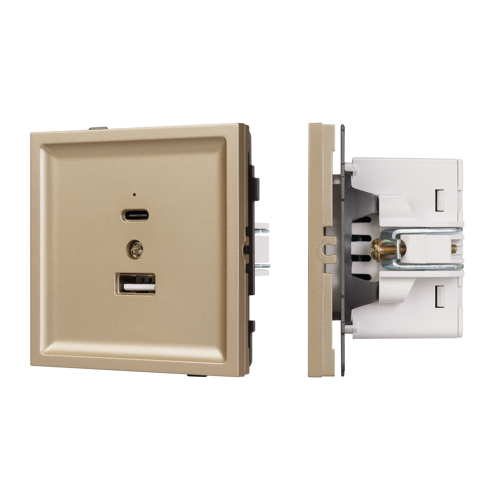 Механизм USB розетки SCT-TENDO-MUAC-SFPL-GD