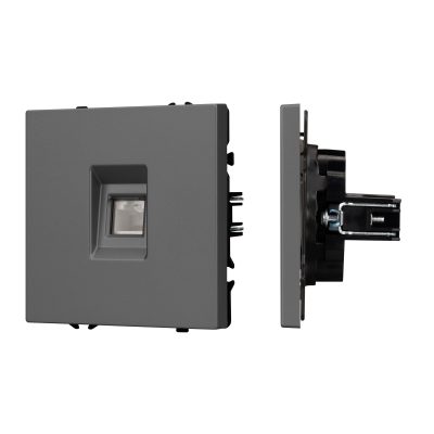Механизм телефонной розетки SCT-NOBE-MTL1-SFPL-GR
