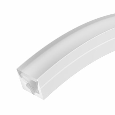Силиконовый профиль WPH-FLEX-1616-TWIST-S11-20m WHITE
