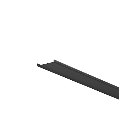 Рассеиватель для профиля 50x50 (Чёрный, 2 м), ALM-5050T-B-DF-2M 642048
