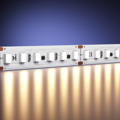 Светодиодная лента Ультра 24В 2835 8.5Вт/м 3000К 20м IP 20 201121